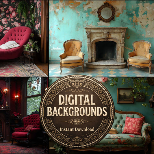 Victorian Cinematics Backdrop Images