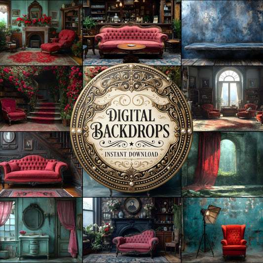 Victorian Cinematics Backdrop Images