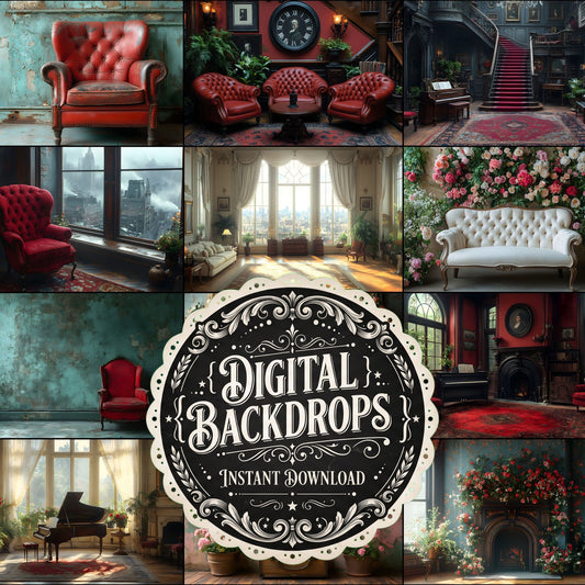 Victorian Cinematics Backdrop Images
