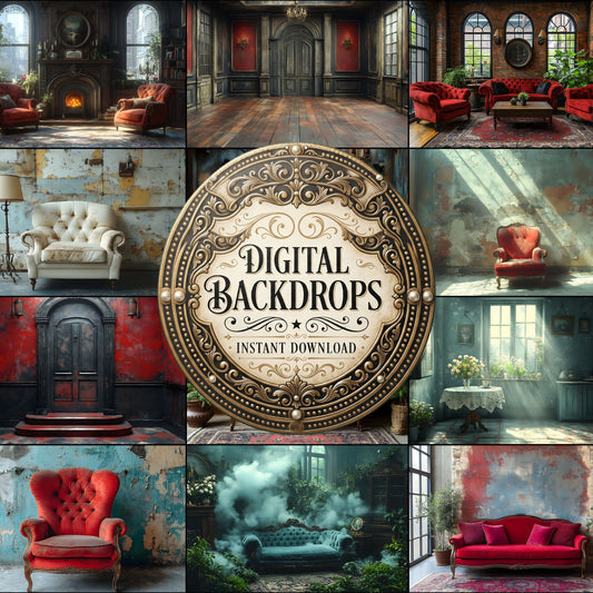 Victorian Cinematics Backdrop Images