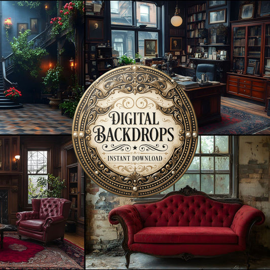 Victorian Cinematics Backdrop Images