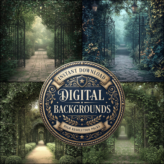 Victorian Garden Backdrop Images