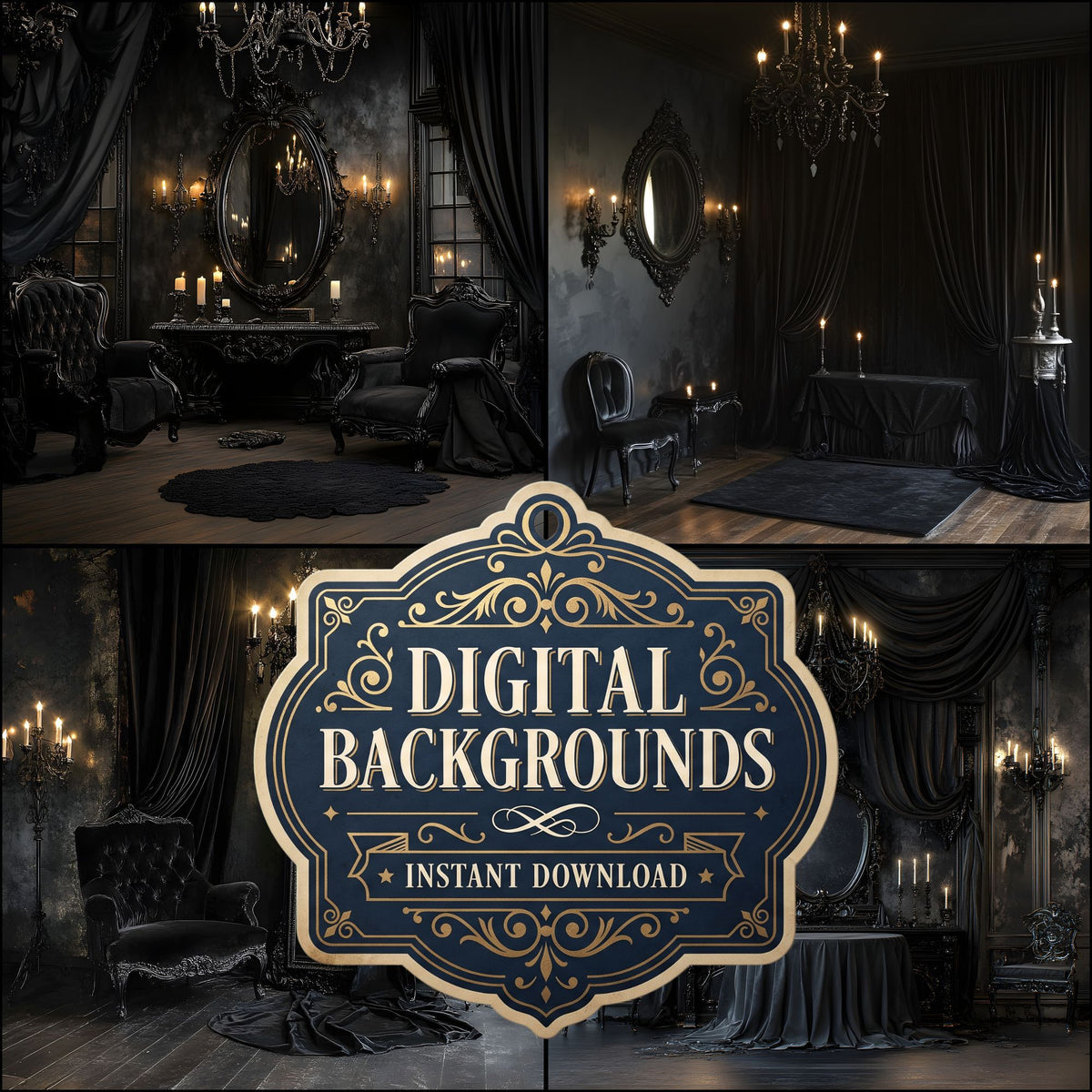 Victorian Mourning Backdrop Images