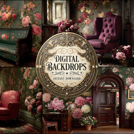 Victorian Street Backdrop Images