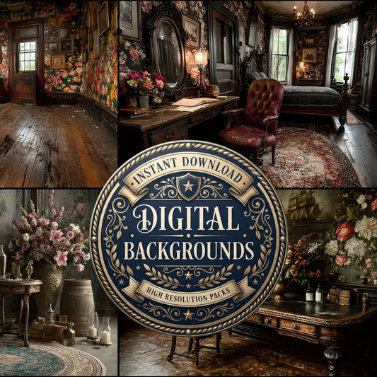 Victorian Street Backdrop Images