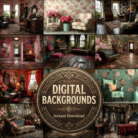 Victorian Street Backdrop Images