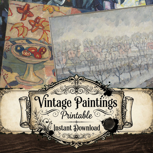 Villem Ormisson Vintage Paintings