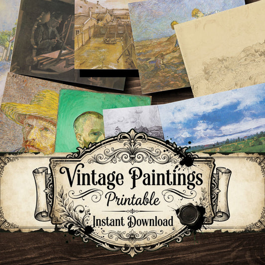 Vincent Willem Van Gogh Vintage Paintings