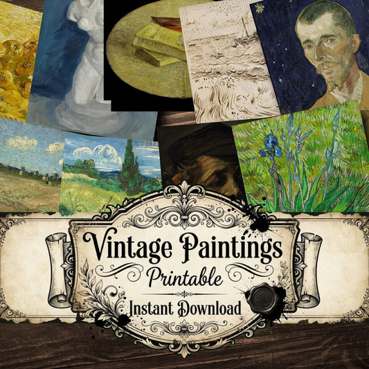 Vincent Willem Van Gogh Vintage Paintings