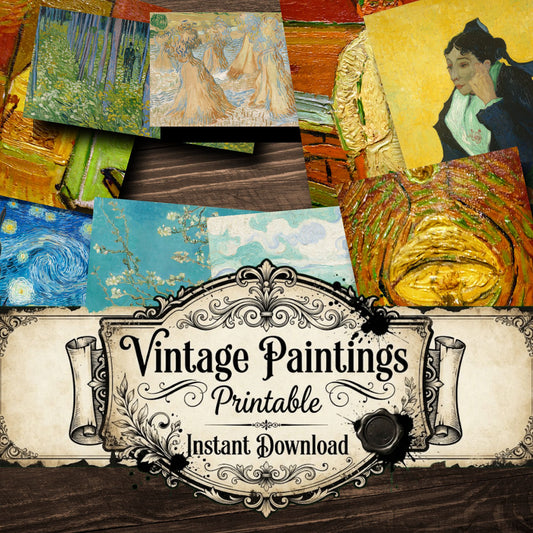 Vincent Willem Van Gogh Vintage Paintings