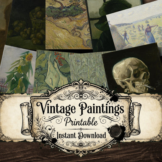 Vincent Willem Van Gogh Vintage Paintings