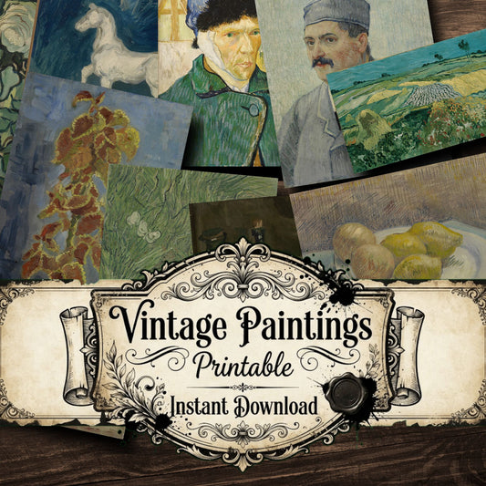 Vincent Willem Van Gogh Vintage Paintings