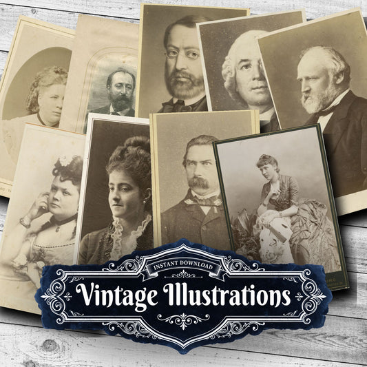 Vintage Portraits Vintage Prints