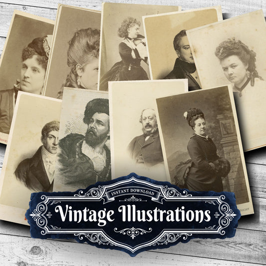 Vintage Portraits Vintage Prints