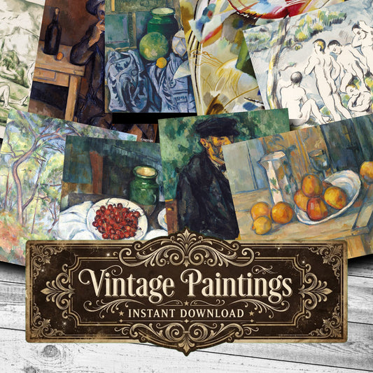 Wall Art Vintage Paintings
