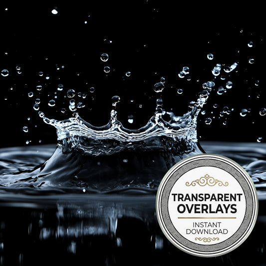 Water Splash Transparent Overlay Pngs