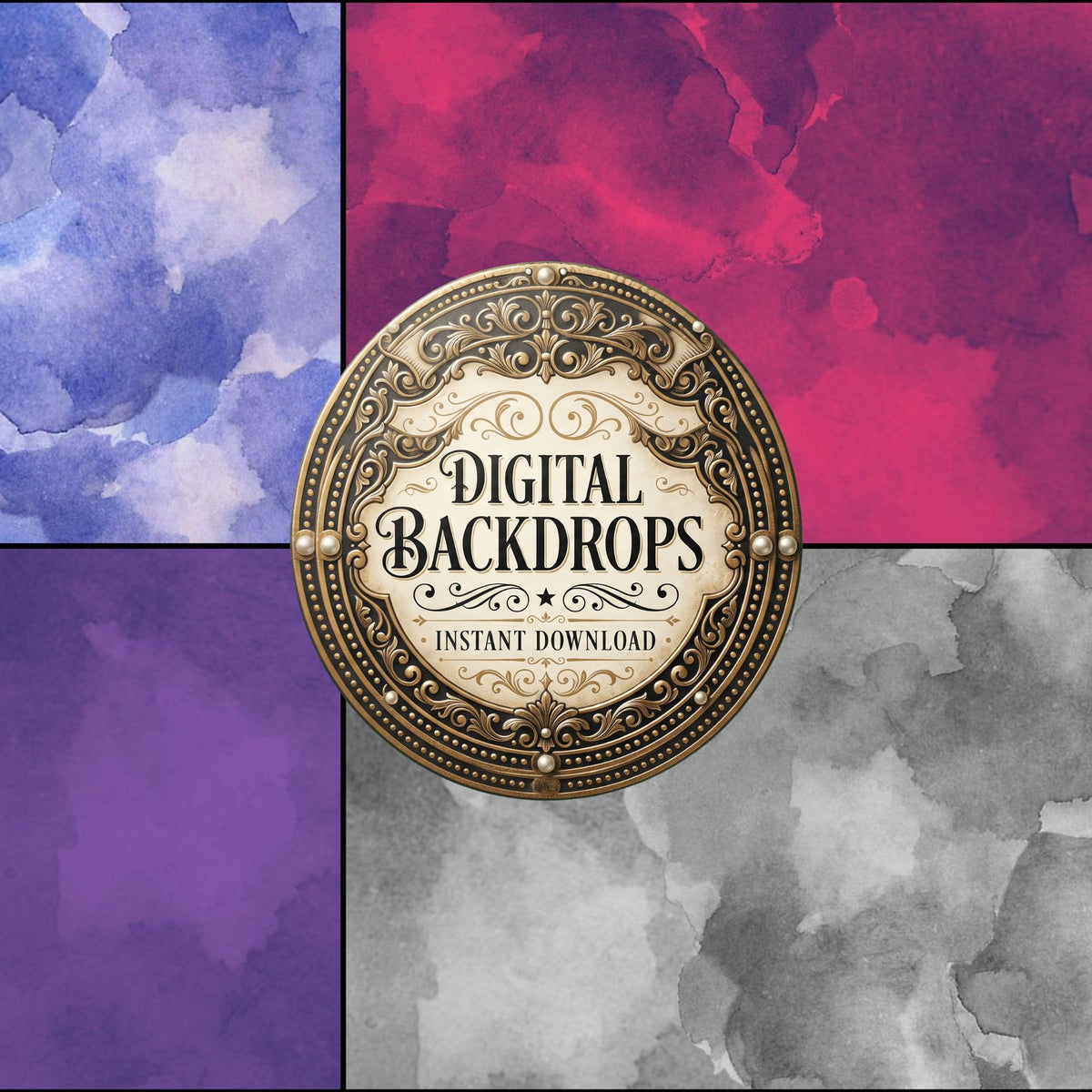 Watercolor Textures Backdrop Images