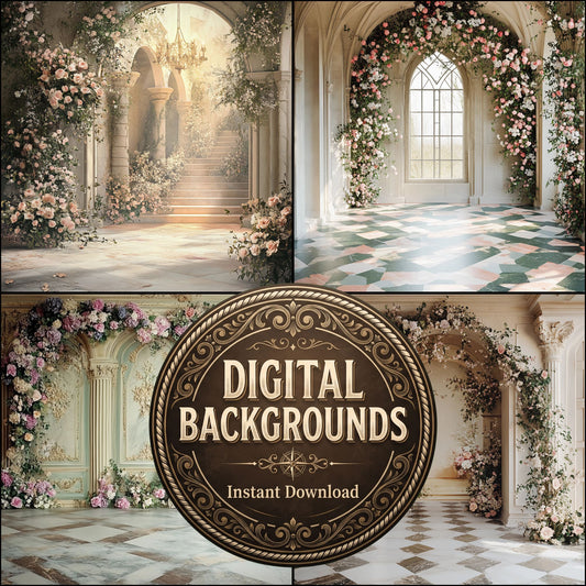 Wedding Floral Backdrop Images
