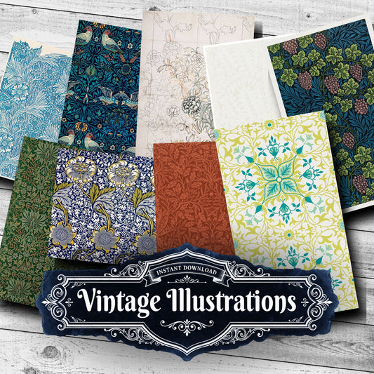 William Morris Vintage Prints