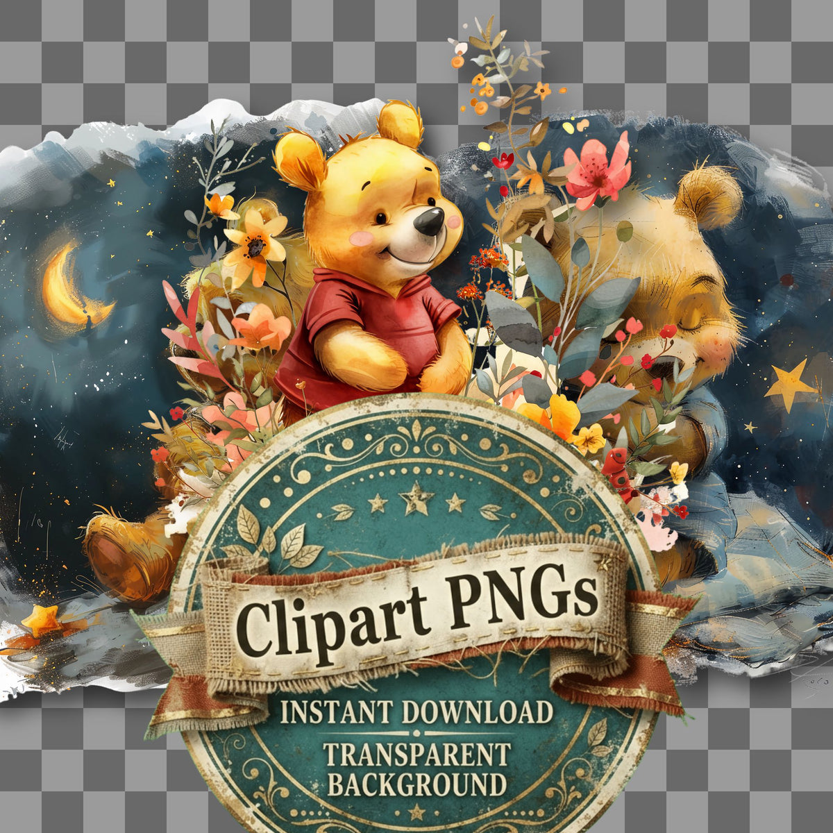 Winnie The Pooh Clipart Pngs
