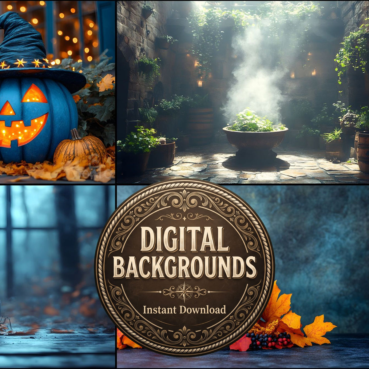 Witch’Cauldron Backdrop Images