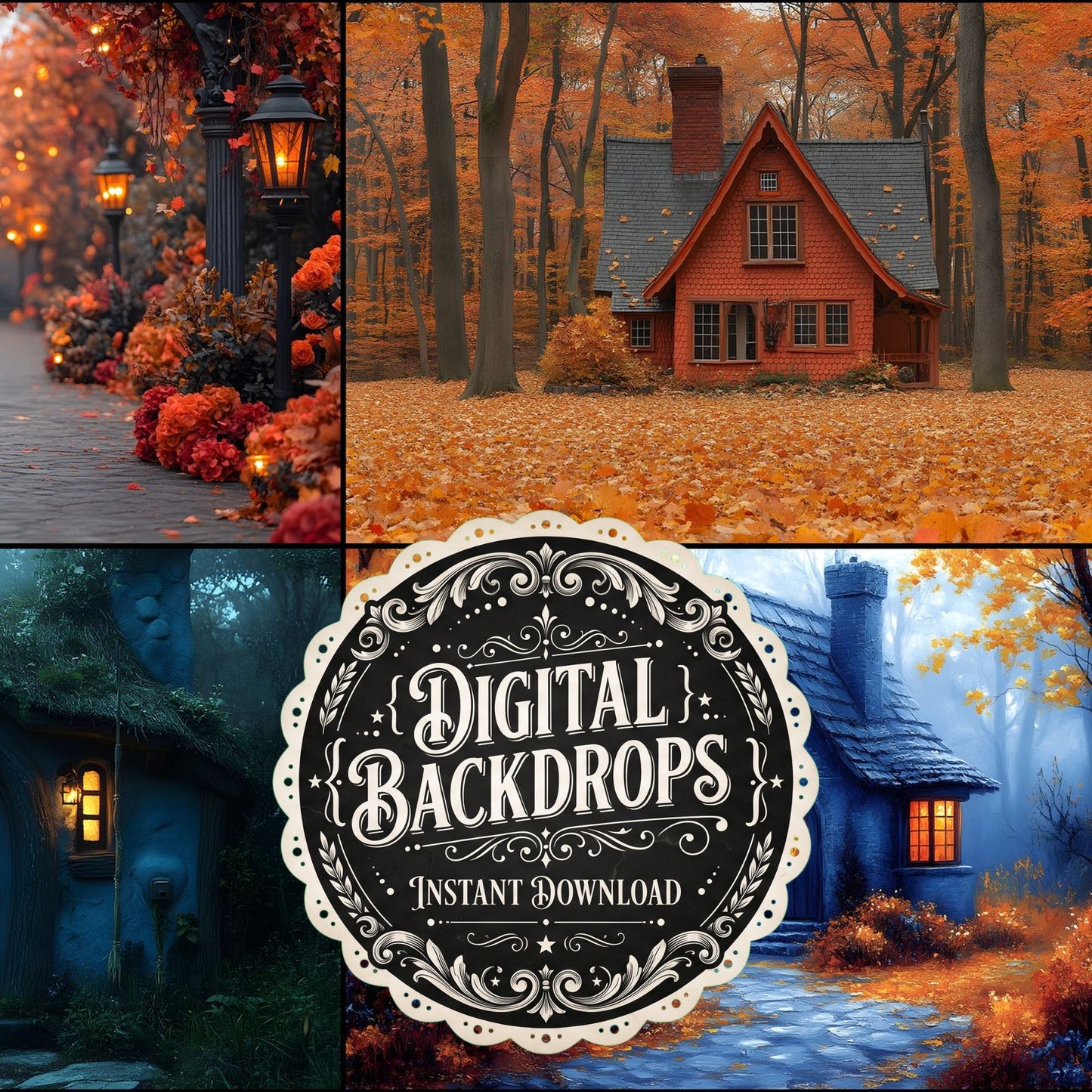 Witch’Forest Backdrop Images