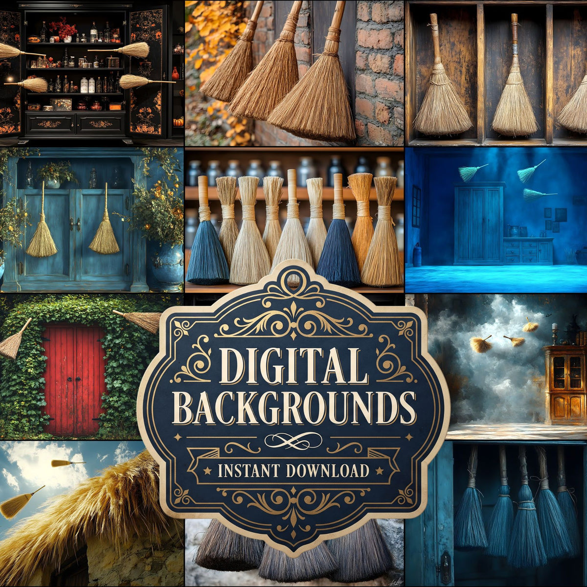 Witchbroom Cupboard Backdrop Images