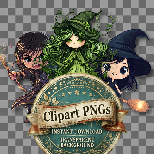 Witchcraft Clipart Pngs