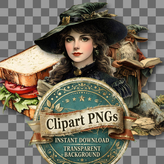 Witchcraft Clipart Pngs
