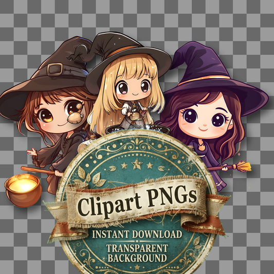 Witchcraft Clipart Pngs