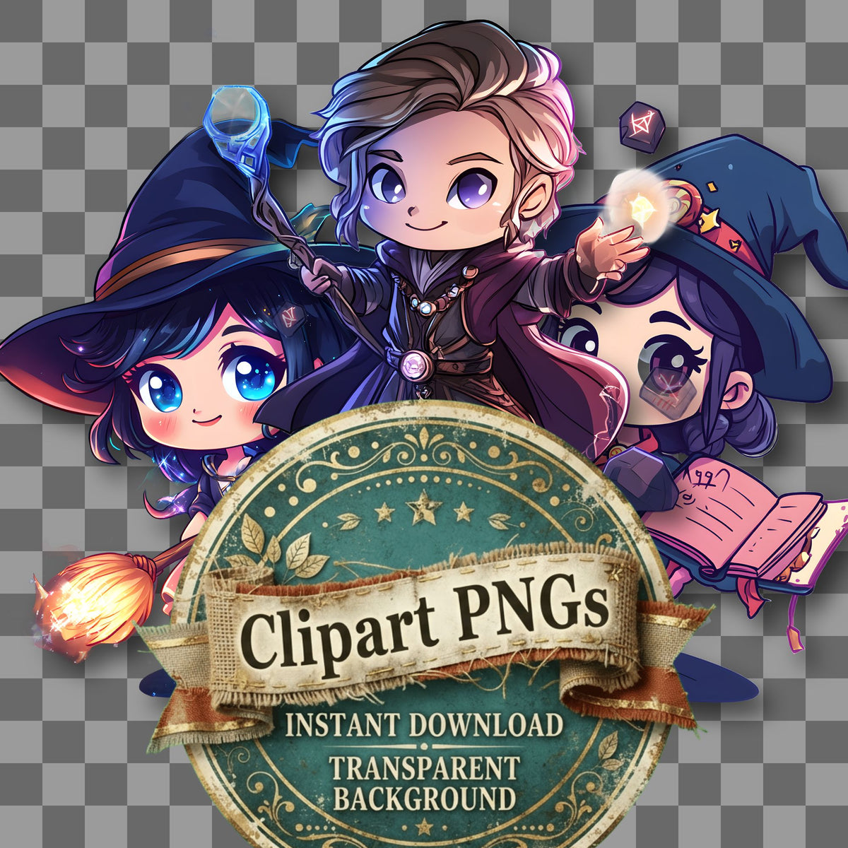 Witchcraft Clipart Pngs