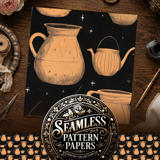 Witchcraft Seamless Pattern