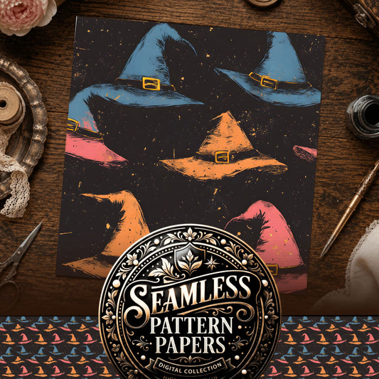 Witchcraft Seamless Pattern