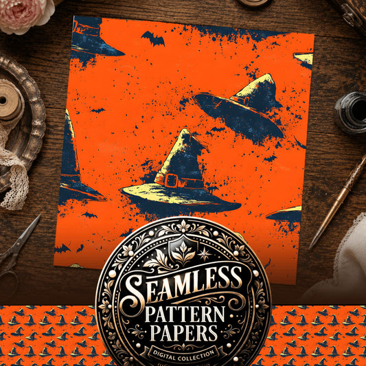 Witchcraft Seamless Pattern