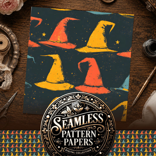 Witchcraft Seamless Pattern