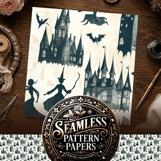 Witchcraft Seamless Pattern