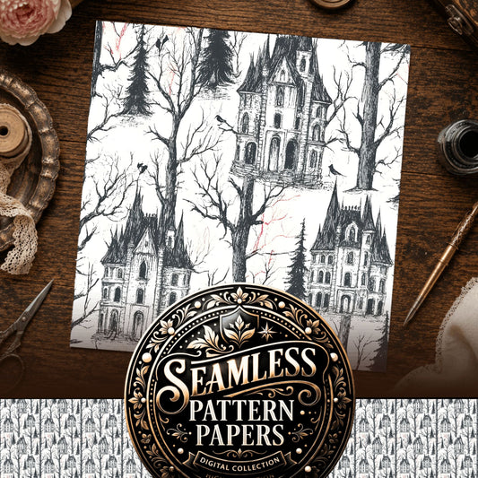 Witchcraft Seamless Pattern
