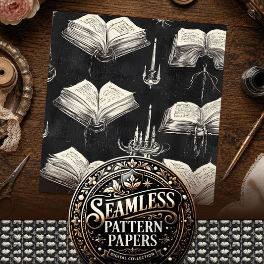 Witchcraft Seamless Pattern