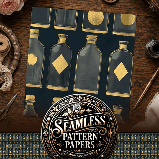 Witchcraft Seamless Pattern
