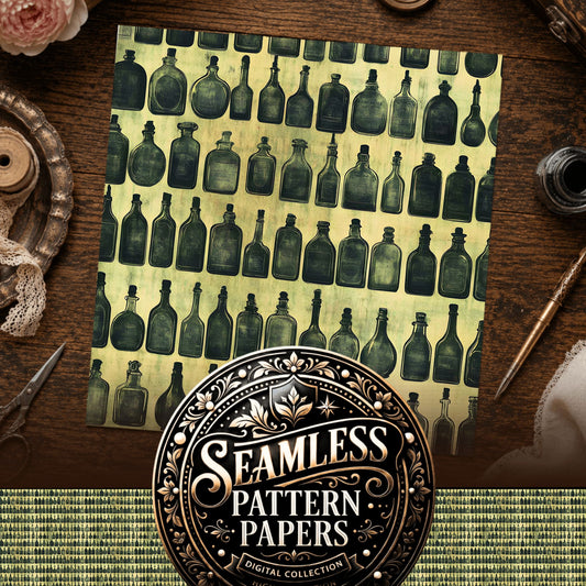 Witchcraft Seamless Pattern