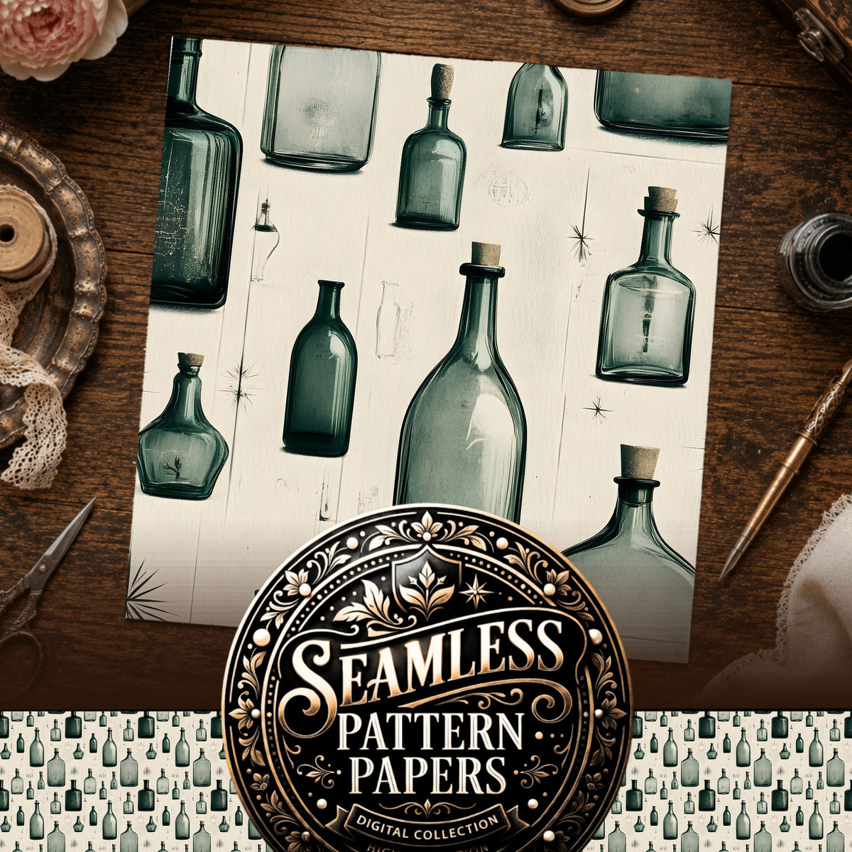 Witchcraft Seamless Pattern
