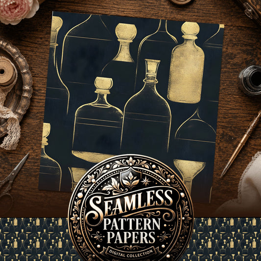 Witchcraft Seamless Pattern