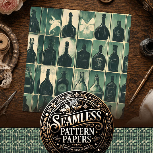 Witchcraft Seamless Pattern
