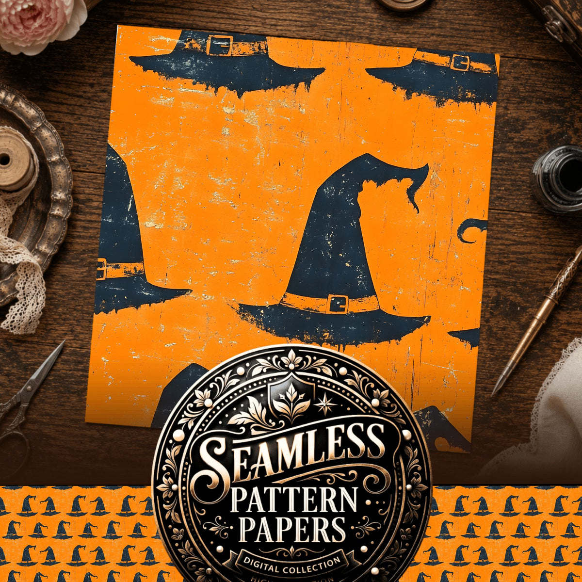 Witchcraft Seamless Pattern