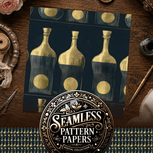 Witchcraft Seamless Pattern