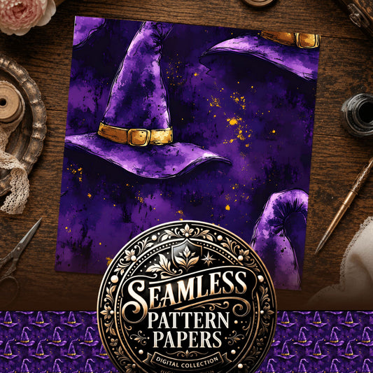 Witchcraft Seamless Pattern