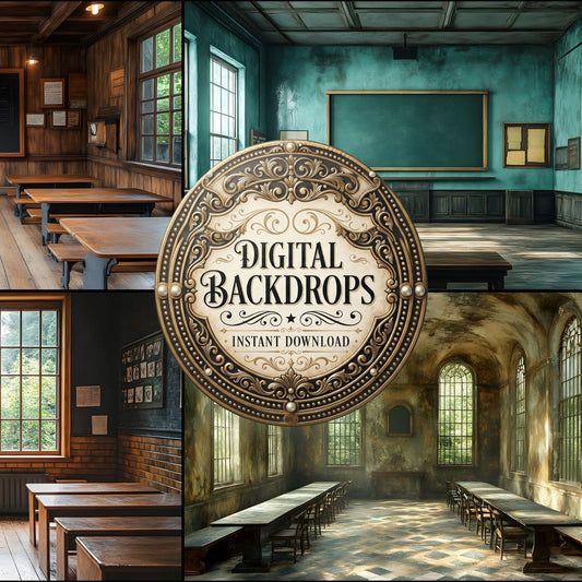 Wizarding Classroom Backdrop Images