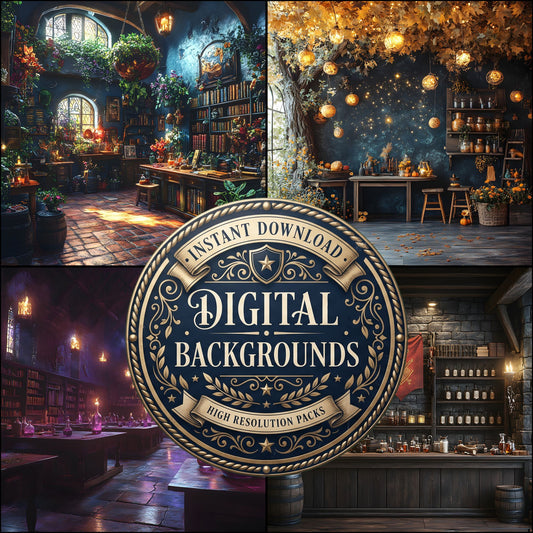 Wizarding Classroom Backdrop Images