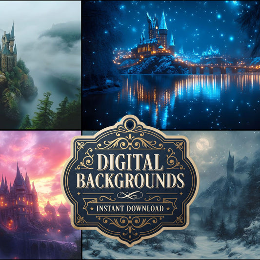Wizarding School Backdrop Images