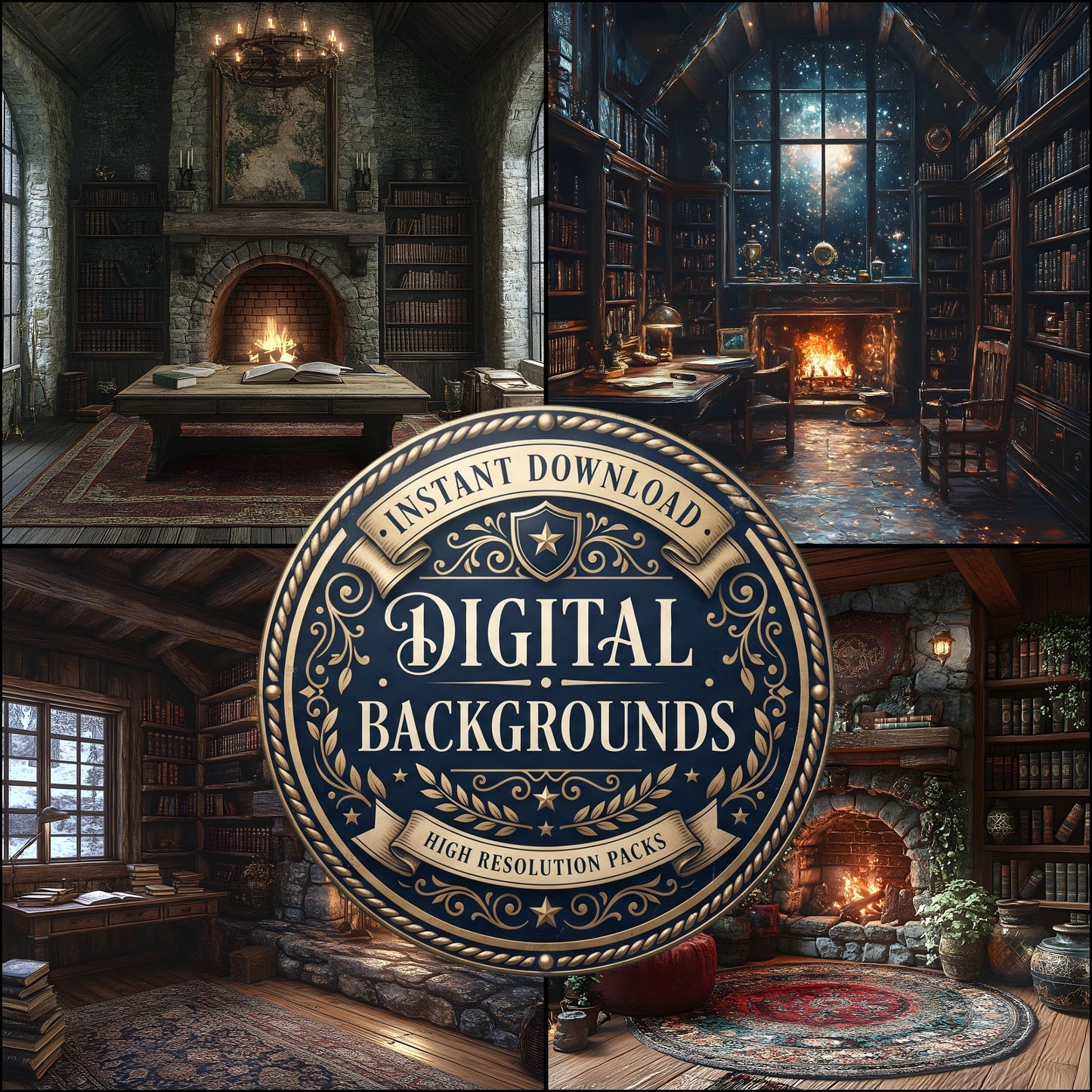 Wizardstudy Backdrop Images